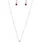 Paparazzi Accessories - Heart of Hearts - Red Necklace - TheMasterCollection