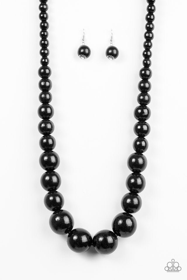 Paparazzi Accessories  - Effortlessly Everglades Black Necklace
