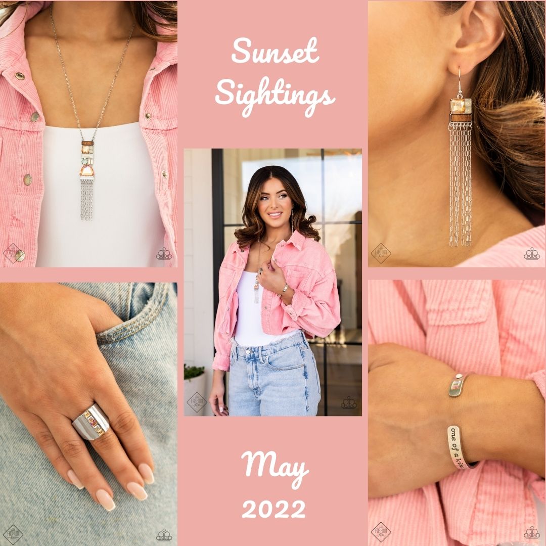 Paparazzi Accessories - Sunset Sightings Collection  #SS-0522 - Multi Fashion Fix February 2022