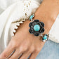Paparazzi Accessories - The Simply Santa Fe Collection #SSF-0720 - Blue Fashion Fix Ring July 2020
