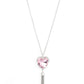 Paparazzi Accessories - Finding my forever  #L - Pink Necklace