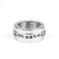 Paparazzi Accessories - Reigning Champ - Silver Urban/Men Ring