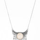 Paparazzi Accessories - Summit Style #N820 Peg - White Necklace
