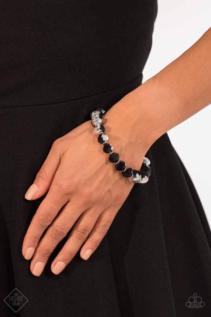 Paparazzi Accessories - Beautifully Bewitching #N244 Peg - Black Bracelet