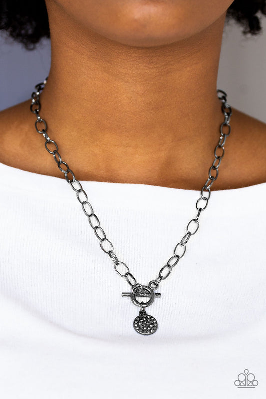 Paparazzi Accessories  - Sorority Sisters #L808  - Black Necklace