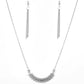 Paparazzi Accessories  - Flying Colors #L650 - White Necklace