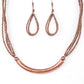 Paparazzi Accessories - The Texan #N19 - Copper Necklace
