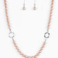 Paparazzi Accessories  - Romance is in the air #N506 Peg - Brown Necklace