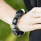 Paparazzi Accessories - Glaze of Glory #B710 - Blockbuster Black Bracelet