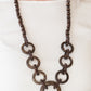 Paparazzi Accessories  - Endless Summer #N171 Box 11 - Brown Necklace