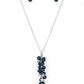 Paparazzi Accessories  - Ballroom Belle #N349 -  Blue Necklace