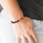 Paparazzi Accessories - Wisdom #B729 - Urban Red Bracelet