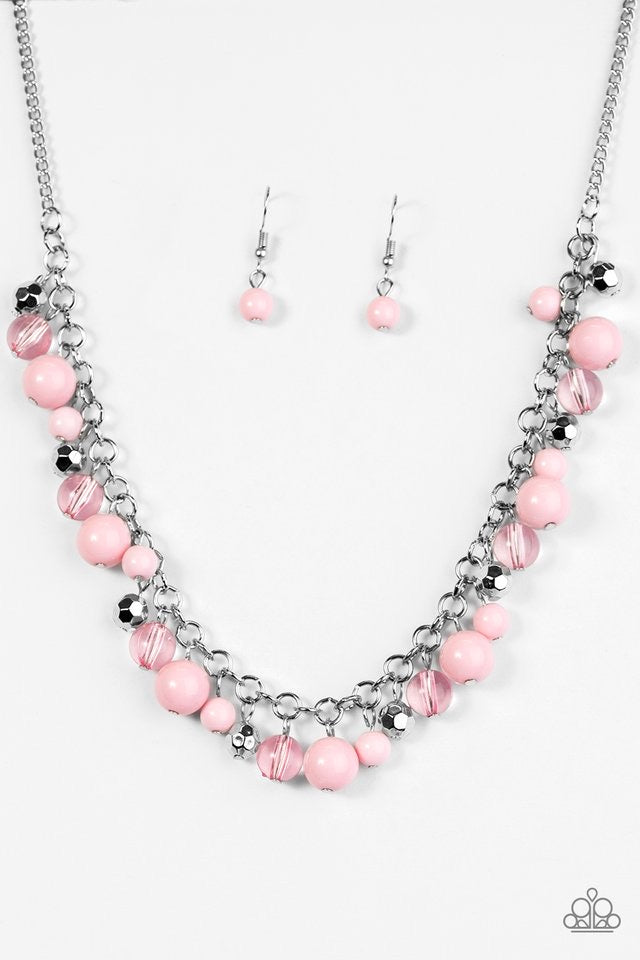 Paparazzi Accessories - Wander with wonder - Pink Necklace - TheMasterCollection