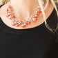 Paparazzi Accessories - The Upstater - Orange Necklace - TheMasterCollection