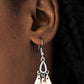 Paparazzi Accessories  - Tropical Winds #L47 - White Earring