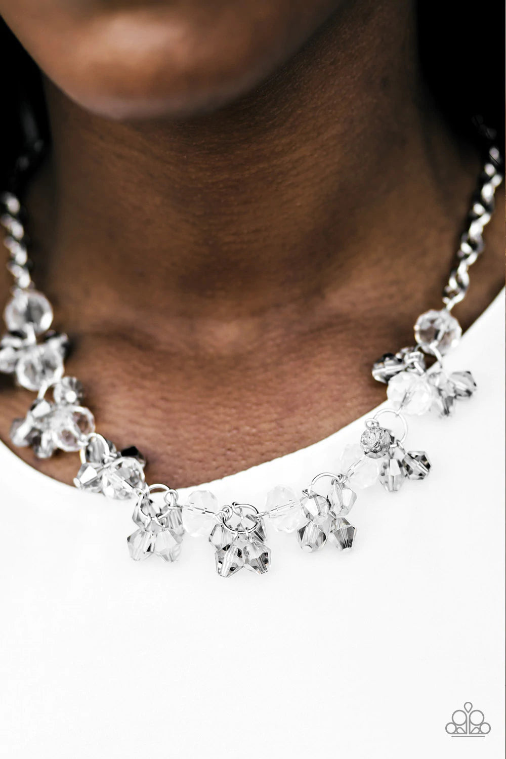 Paparazzi Accessories  - Instant Stardom - White Necklace