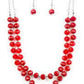 Paparazzi  Accessories - Glitter Gratitude #L640 - Red Necklace