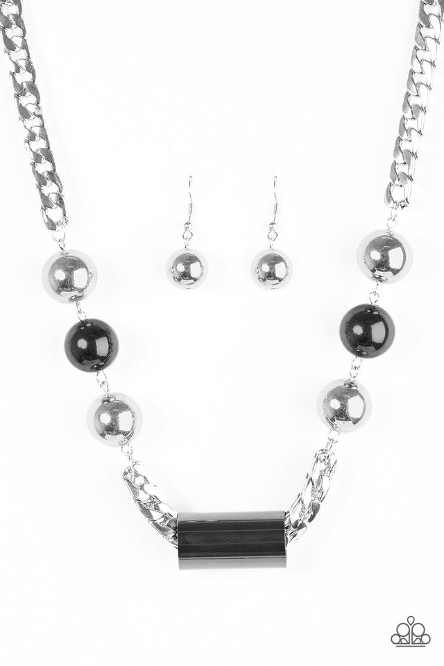 Paparazzi Accessories - All About Attitude - White  Necklace - TheMasterCollection