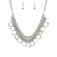 Paparazzi Accessories - Ring Leader Radiance #N615 Peg - Silver Necklace