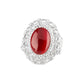 Paparazzi Accessories  - Baroque the Spell #RR1/B5 - Ring Red