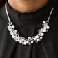 Paparazzi Accessories - Boulevard Beauty #N324 Peg - White Necklace