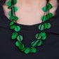 Paparazzi Accessories - Caribbean Catch - #N482 Peg - Green Necklace