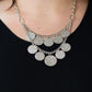 Paparazzi Accessories - Works Every Chime - Silver Necklace - TheMasterCollection