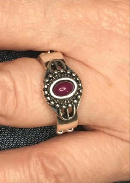 Paparazzi Accessories  - Celestial Eye #RP1/A2 - Purple Ring