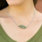 Paparazzi Accessories  - Let It Soar #L153 - Green Necklace
