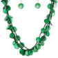 Paparazzi Accessories - Caribbean Catch - #N482 Peg - Green Necklace