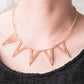 Paparazzi Accessories -Bite The Big One #N234 Box 3 - Gold Necklace