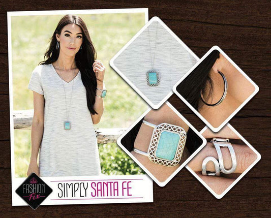 Paparazzi Accessories - Simply Santa Fe #SSF-0718 - Fashion Fix July 2018